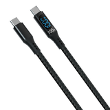 Trusmi CtoC Digital Braided Fast Charging Cable - Black