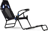 Next Level Racing GT Lite Playstation Edition Cockpit, Gear Shifter Support, Hard Mounting Pedals, Wheels & Shifter, Foldable, Black/Blue | NLR-S026