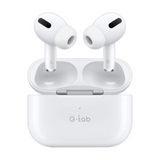 G-Tab Air5 Pro Wireless Earbuds, Bluetooth Earphones, BT Version 5.3, Super Battery, 1 Free Case, White