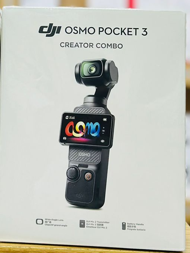  DJI Osmo Pocket 3, Vlogging Camera with 1'' CMOS & 4K/120fps  Video, 3-Axis Stabilization, Fast Focusing, Face/Object Tracking, 2  Rotatable Touchscreen, Small Video Camera for Photography,  :  Electronics