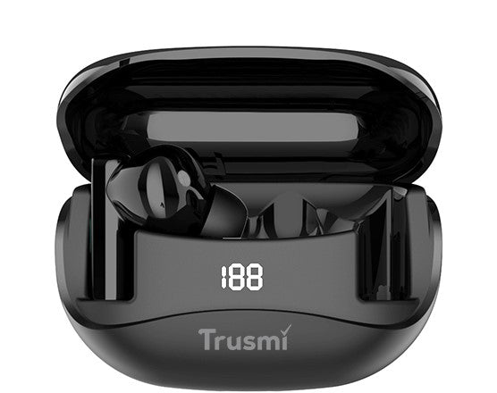 Trusmi Digital Bluetooth 5.3 In-Ear Earphone WS02 Black