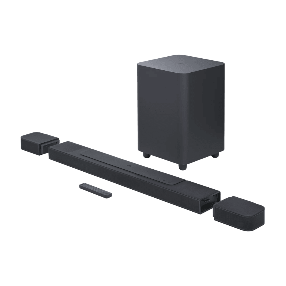 JBL Bar 1000 7.1.4 Channel Soundbar with Detachable Wireless Surround Speakers