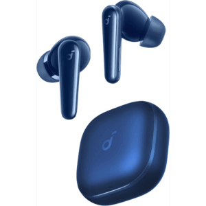 soundcore Liberty 5 by Anker, Noise-Cancelling Wireless Earbuds, 2x Stronger Voice Reduction Abyss Blue