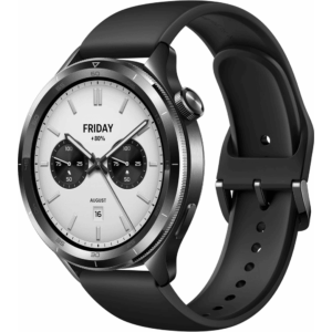 Xiaomi Watch S4 Smartwatch with 1.43-inch OLED Display NFC Bluetooth Calls Gesture Control 150+ Sports Modes 15-Day Battery, Black