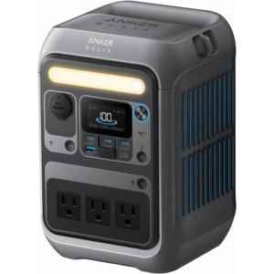 Anker Portable Power Station SOLIX C300X, 288Wh LiFePO4 Battery, 300W