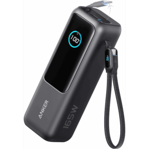 Anker Laptop Power Bank, 25,000mAh 165W Portable Charger with Triple 100W USB-C Ports for Multi-Device Charging