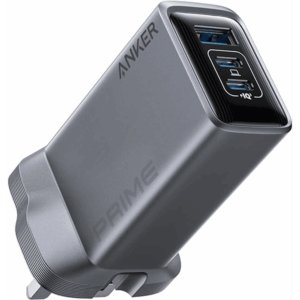 Anker Prime 100W USB C Charger, 3-Port Foldable and Compact GaN Charger, For MacBook Pro/Air, iPad Pro, iPhone 17/16 Series, Galaxy S24/S23, Huawei, Pixelbook, Apple Watch, Xiaomi, Vivo and More