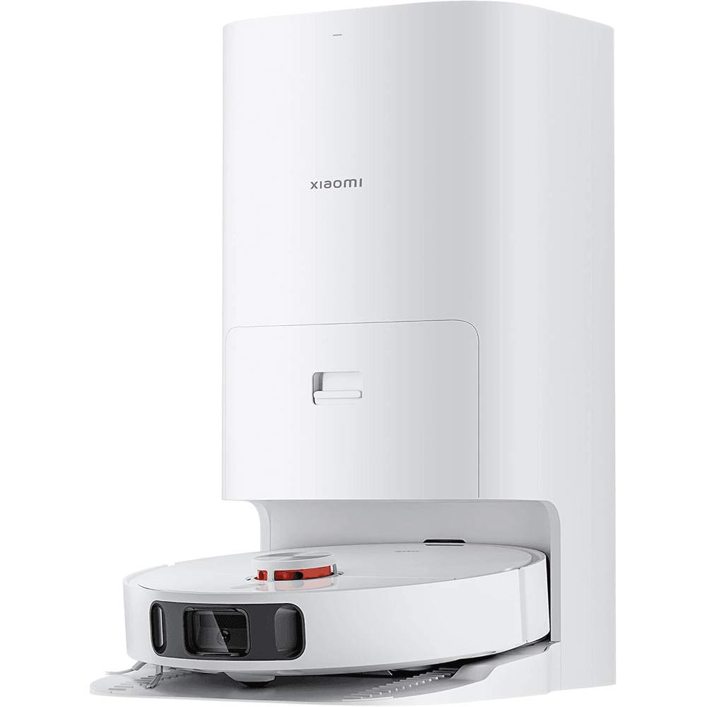 Xiaomi Robot Vacuum X10+ with Smart Cleaning all-in-one Station| S-Cross AI™ Advanced 3D obstacle recognition| 4000Pa powerful Suction high speed rotation, 3 water volume settings | - White