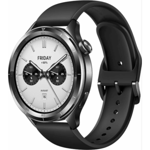 Xiaomi Watch S4 Black |Smartwatch| 1.43" AMOLED display, Long battery life, Bluetooth calling, Noise reduction, Advanced health detection, 15 days battery life