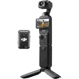 DJI Osmo Pocket 3, Vlogging Camera with 1'' CMOS & 4K/120fps Video, 3-Axis Stabilization, Face/Object Tracking, Fast Focusing, 2" Rotatable Touchscreen, UAE Version with Official Warranty Support